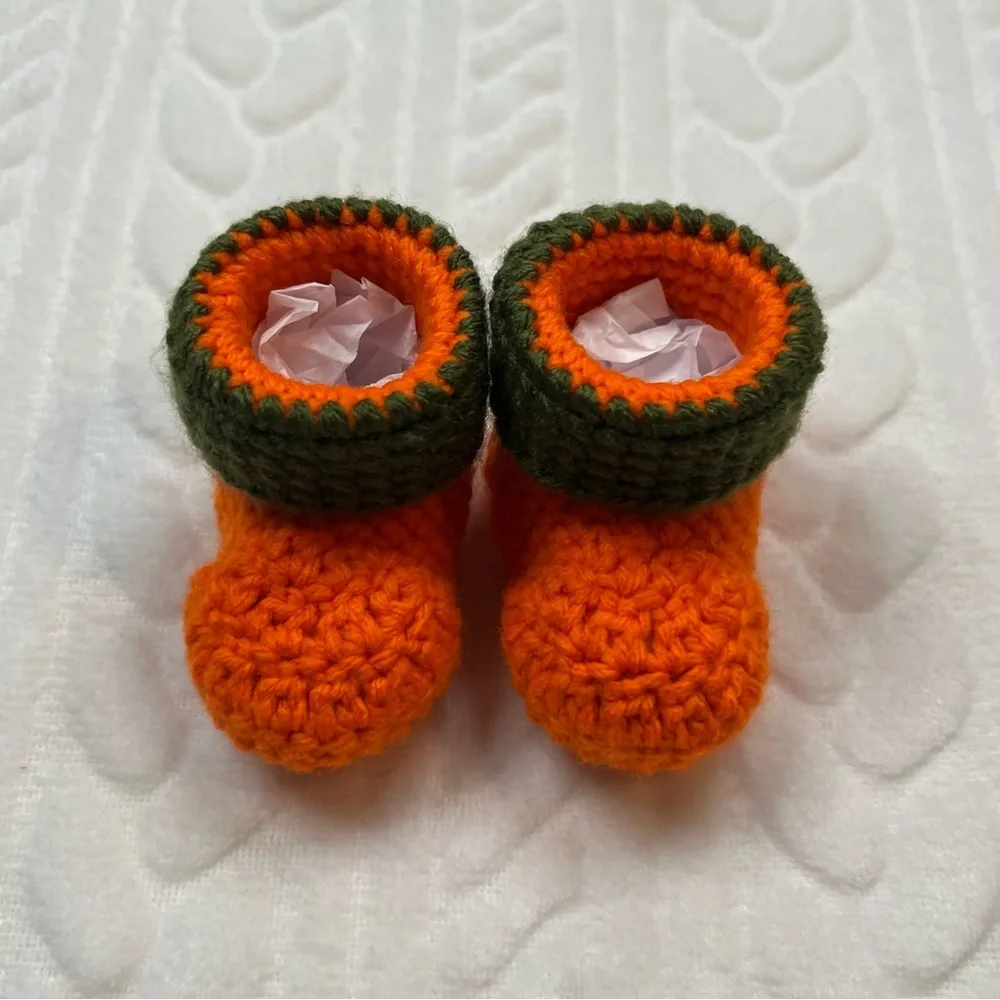 💗 *NEW* Handmade Crochet Baby Shoes/Booties/Slippers‎